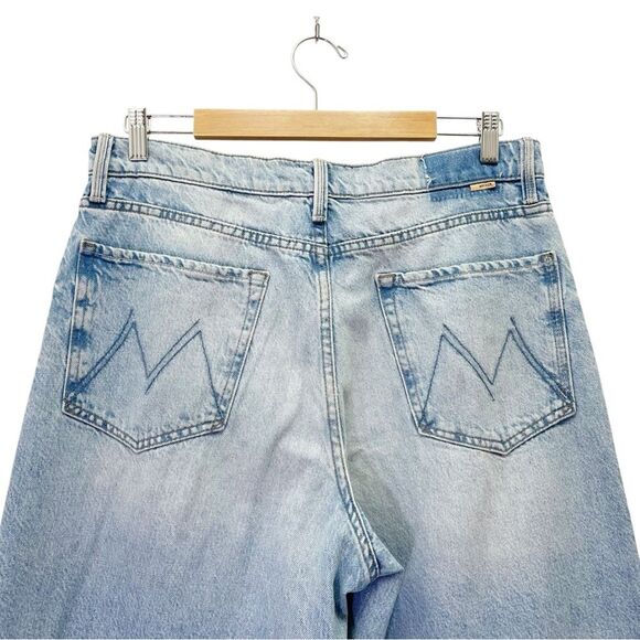 MOTHER Superior The Spinner High Waist Wide Leg Jeans in We Bounced Size 32 | 14 - Picture 7 of 15